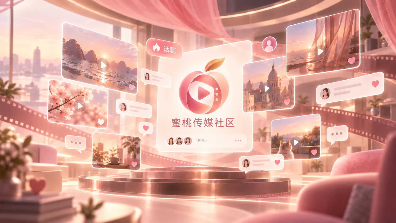主题混剪与片段索引示意