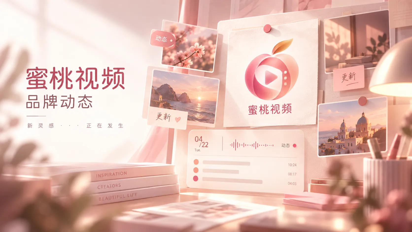 传媒内容聚合画面示意